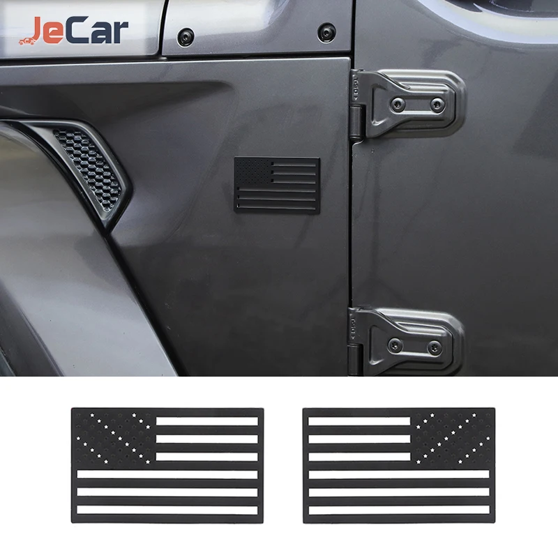 JeCar Car Body Stcikers Американское Украшение В Виде Флага США защитный Чехол Для Jeep Wrangler Universal Fit Внешние Аксессуары